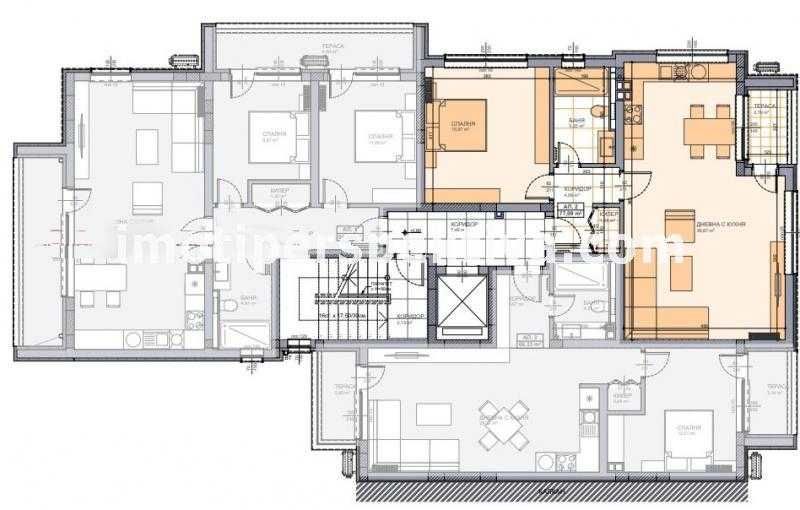 Продава се Двустаен апартамент в Пловдив, Коматево - 87 кв.м за 1288 €/кв.м - Снимка #4