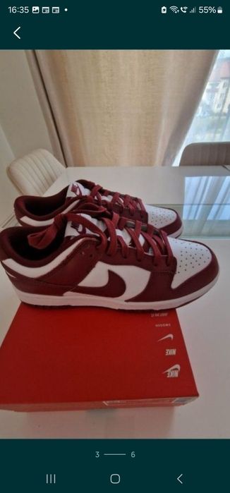 Nike Dunk Low Retro red/white