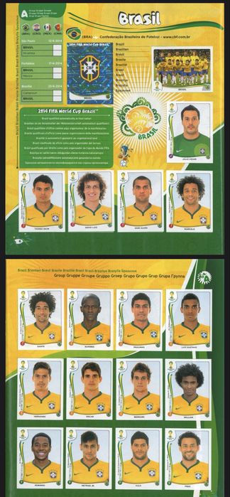 Печатаю наклейки Panini Fifa World Cup 2014