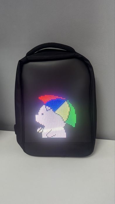 Rucsac Smart cu Display LED WiFi Waterproof Aplicatie Dedicata