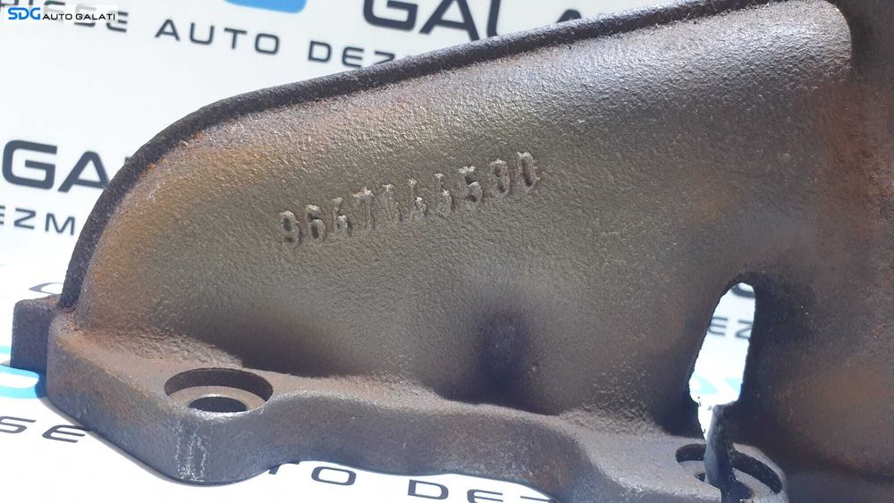 Galerie Evacuare Turbo Turbina Turbosuflanta Peugeot 407 2.0 HDI 2004 - 2010 Cod 9647144580