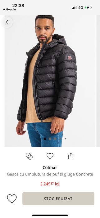 Geaca Colmar Puff Jacket Originala