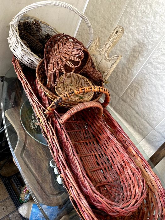 Плетёная корзинка