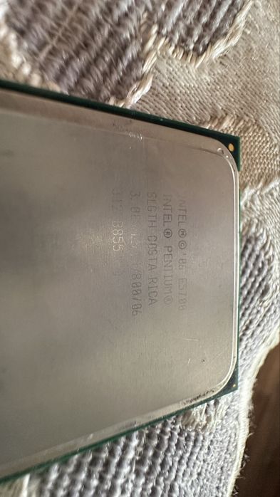Процессор Pentium E5700 + материнская плата