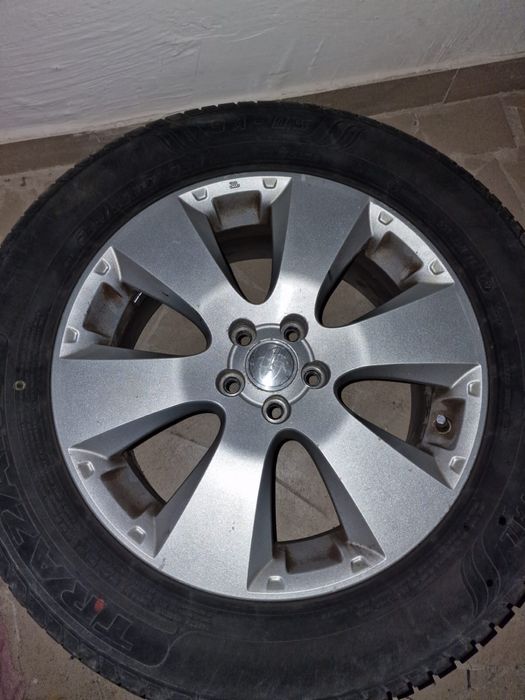 Диски с летней шиной на Субару