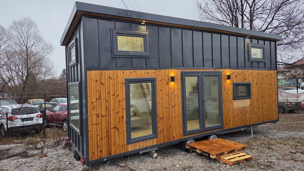 Мобилна къща напълно обзаведена!