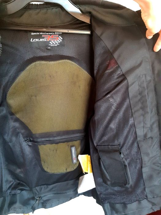 Geaca motocicletă LOUIS 75 TEAM - protecții incluse