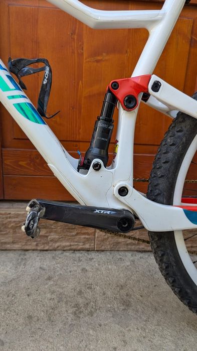 Bicicleta MTB carbon 1x12 xtr roti carbon xc full suspension cube trek