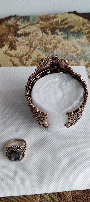 BROSA + INEL + BRATARA noi, deosebite, pentru o doamna eleganta