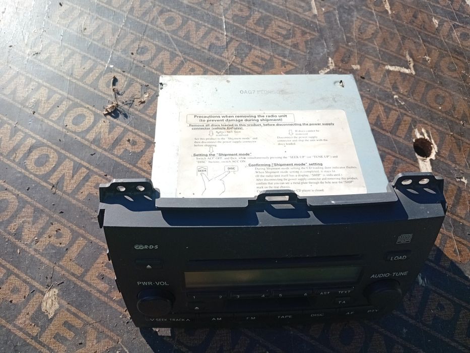 Магнитола Тойота