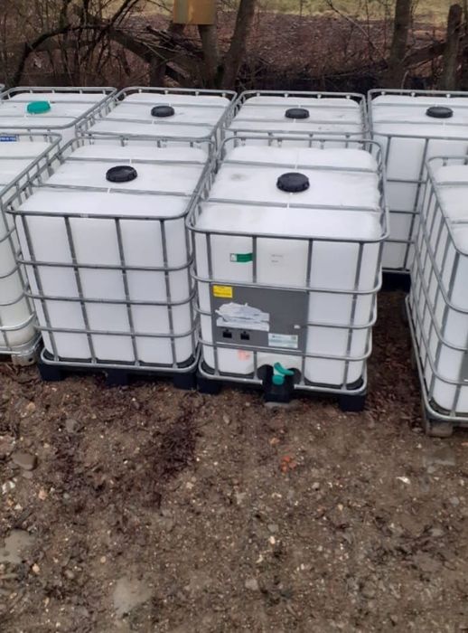 Ibc- 1000 litrii# BAZIN PLASTIC # CURAT #