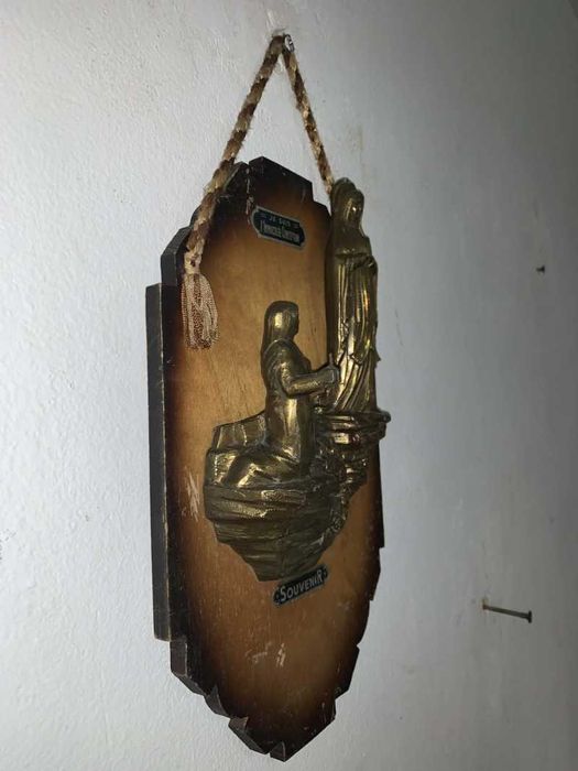 Tablou din bronz cu tenta religioasa
