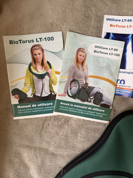 BioTorus LT-100 (Torus Application) – aparat terapie magnetică PEMF – NOU, nefolosit
