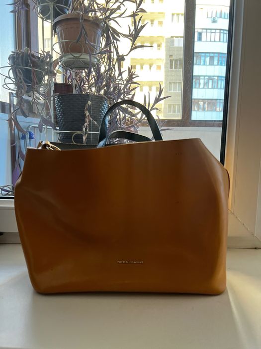 Сумка  б/у под кожу Италия