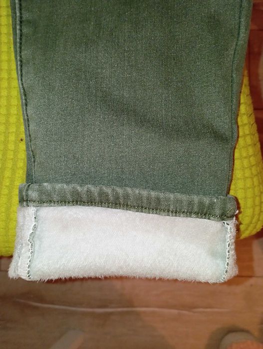 Blugi imblaniti caldurosi bumbac skinny