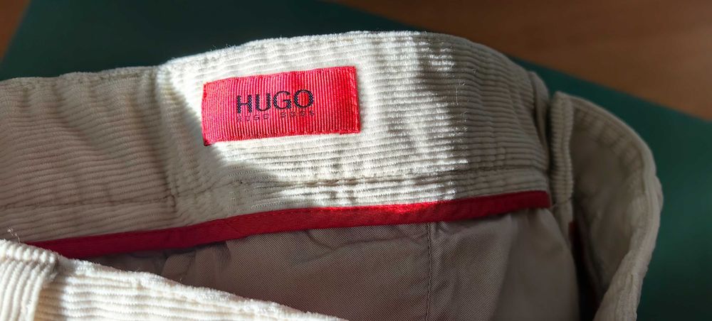 HUGO BOSS HUGO панталон джинсов цвят магнолия