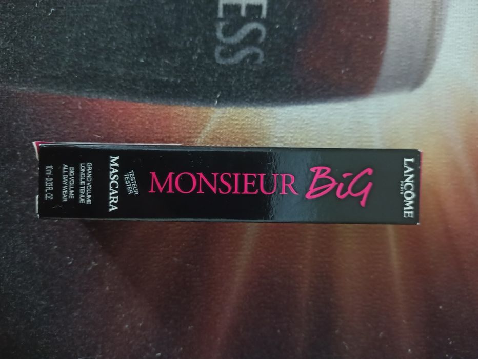 Тушь Lancome Monsieur Придающая мега объем тон 1 черный.Tester.