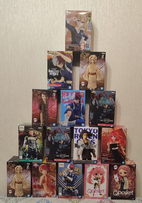 Продам оригинальные аниме фигурки