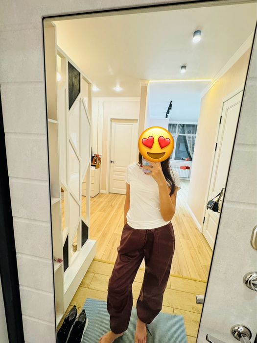 Кожаные     брюки