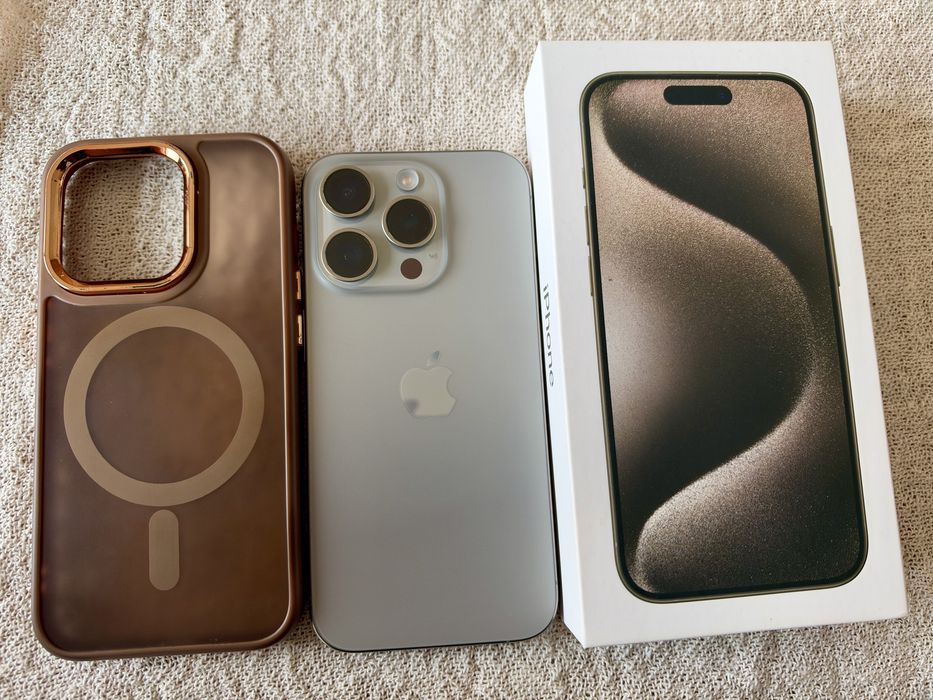 Iphone 15 Pro, 256 GB, 5G, Natural Titanium