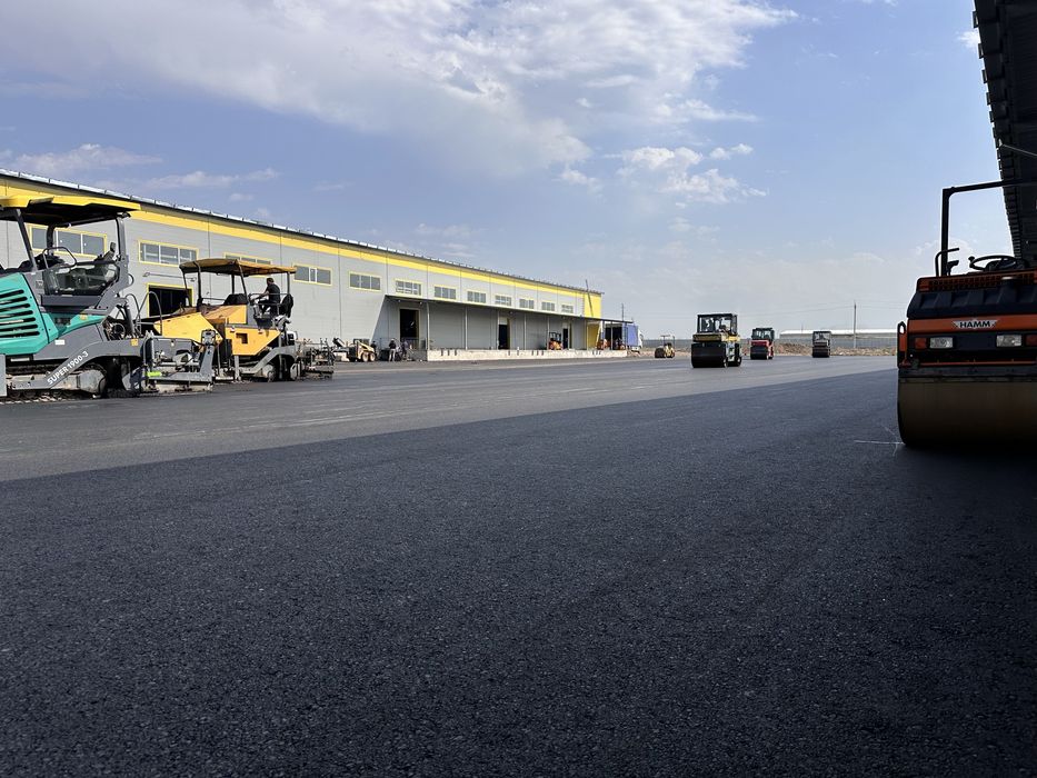 Асфальтирование Укладка асфальта Асфальт