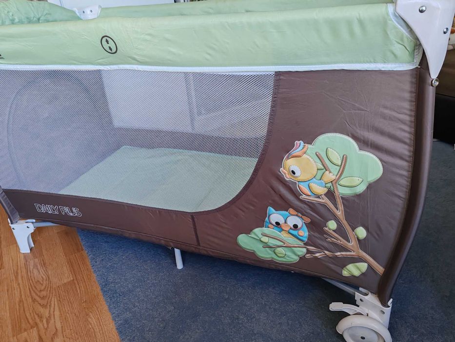 Сгъваема кошара Cam Daily Plus Orso Luna с 2 допълнителни матрака