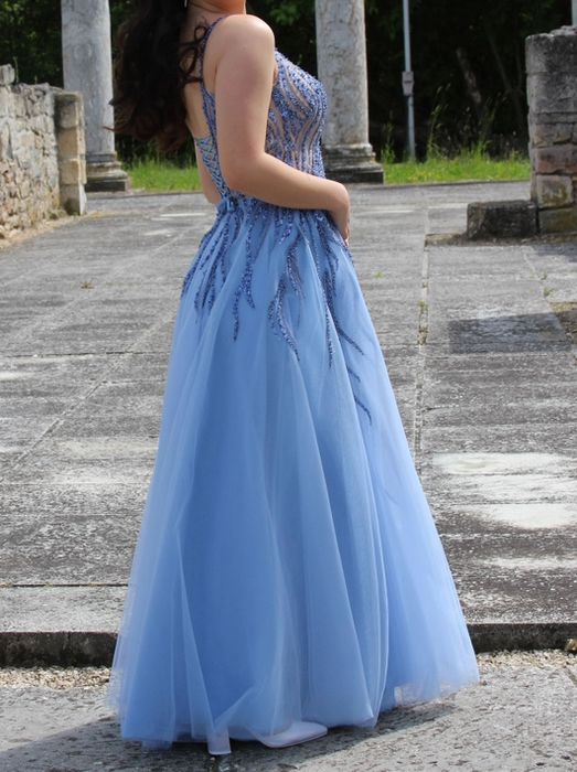 Бална Рокля (синя)