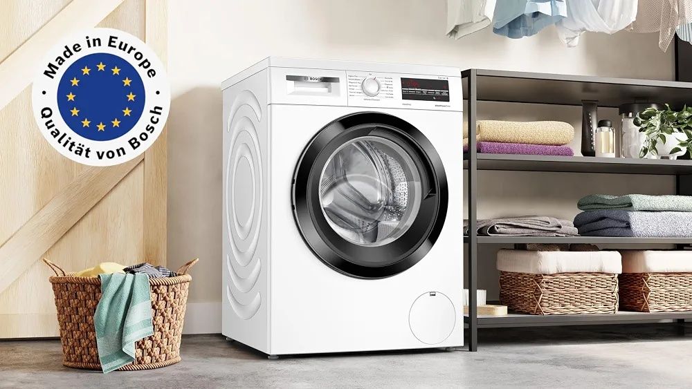 Нова инверторна перална машина Bosch Serie 6 WUU28T48, 8 кг, 1400 об/мин,