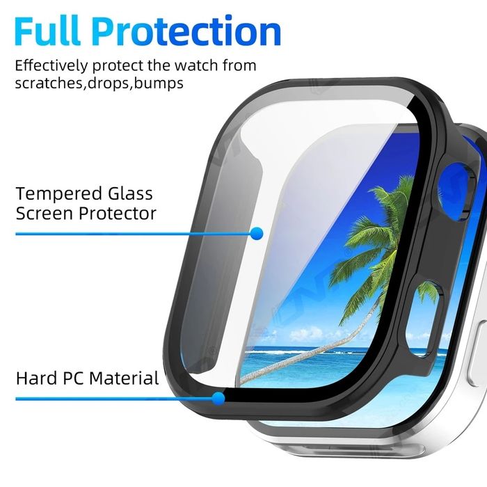 Xiaomi Redmi Watch 6 / Watch 4 / Твърд удароустойчив кейс с протектор