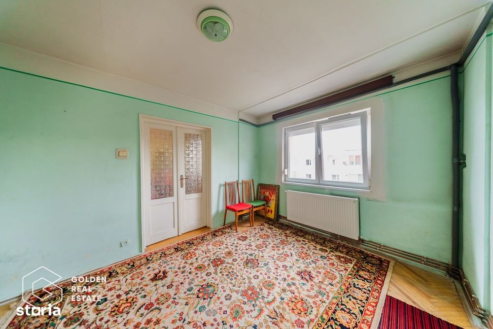 Apartament spatios cu 3 camere, Vlaicu Lebada, centrala proprie
