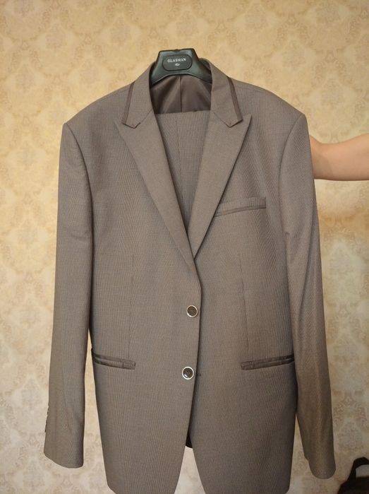 Брюки+костюм серого цвета