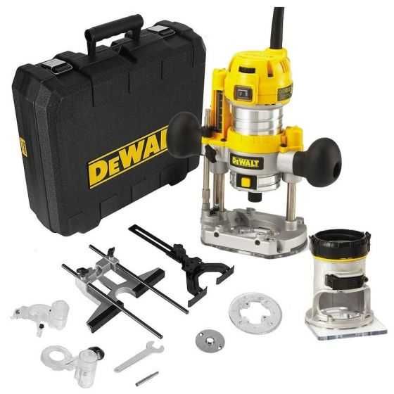 Оберфреза комбинирана DeWALT D26204K, 900W , Ø 6 / 8 мм