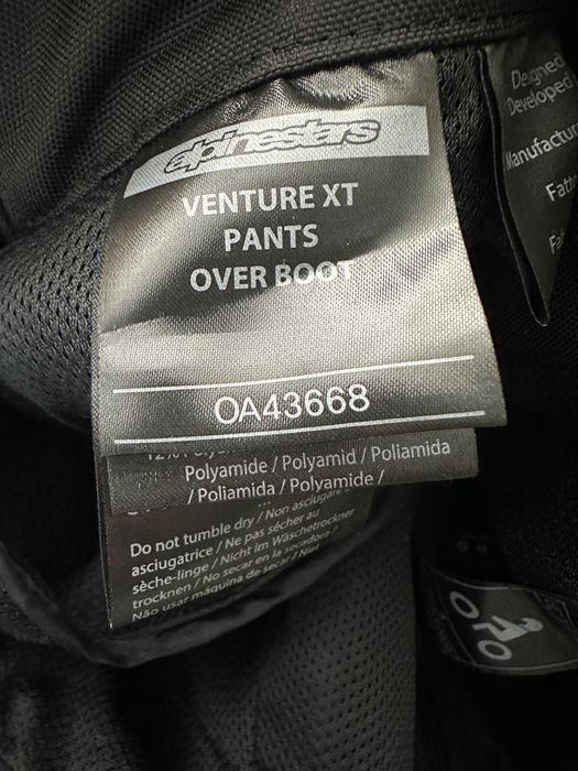 Pantaloni Moto Alpinestars Venture XT Over Boot - XL - Noi purtati o singura data