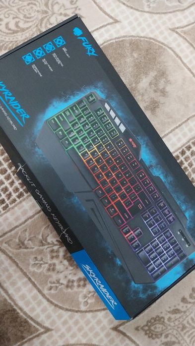 Геймърска клавиатура fury skyraider