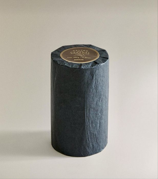 Lumanare Zara Home SALTED  CARAMEL SARAT XL 500 gr