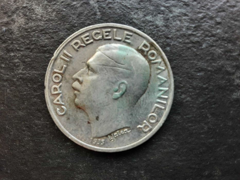 Moneda 250 lei 1935 Carol II
