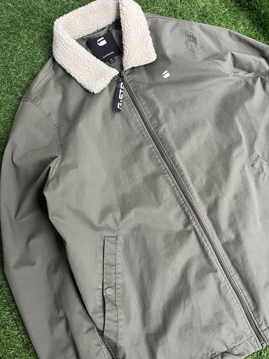 Мъжко яке / парка : G-Star Raw Rodis Teddy Coach JKT XL