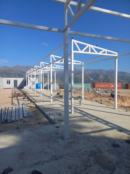 Ангар | Склад | Офис | Магазин | Дом | из сэндвич панели и контейнеры