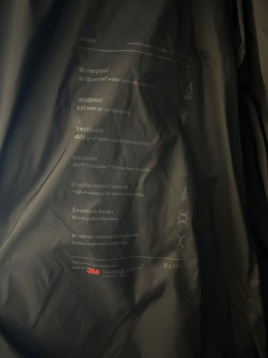 Непромокаемо яке Rains Alta Longer Puffer Jacket