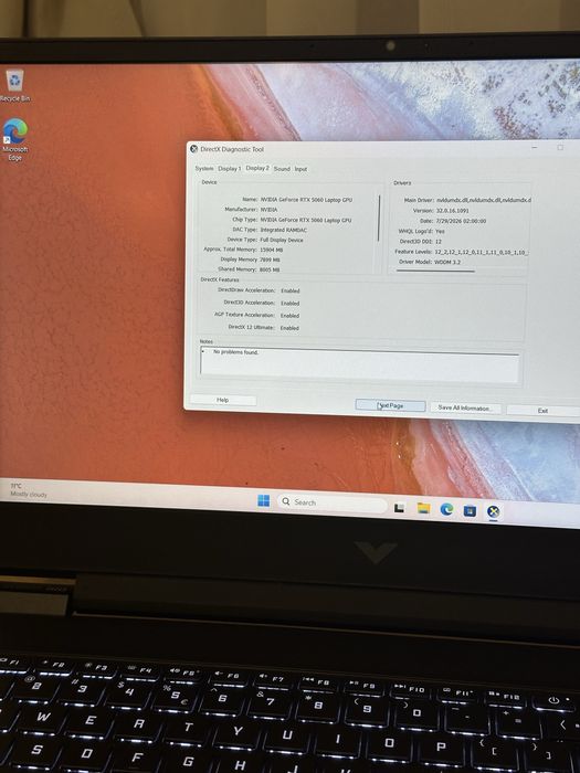 Laptop Gaming HP Victus 15 | Intel i7-13620H | 16GB RAM  DDR5 | RTX 5060 | SSD 512GB | NOU 1 ciclu de incarcare !