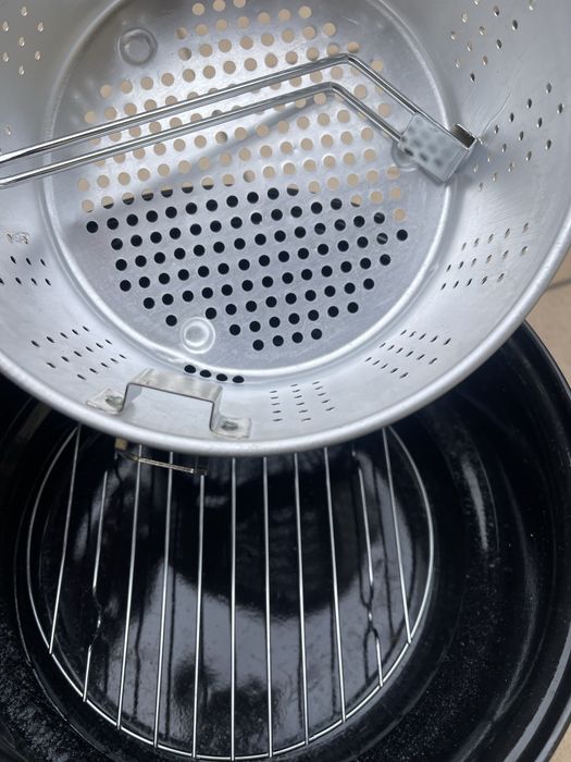 Friteuza , coocker la abur 2in 1