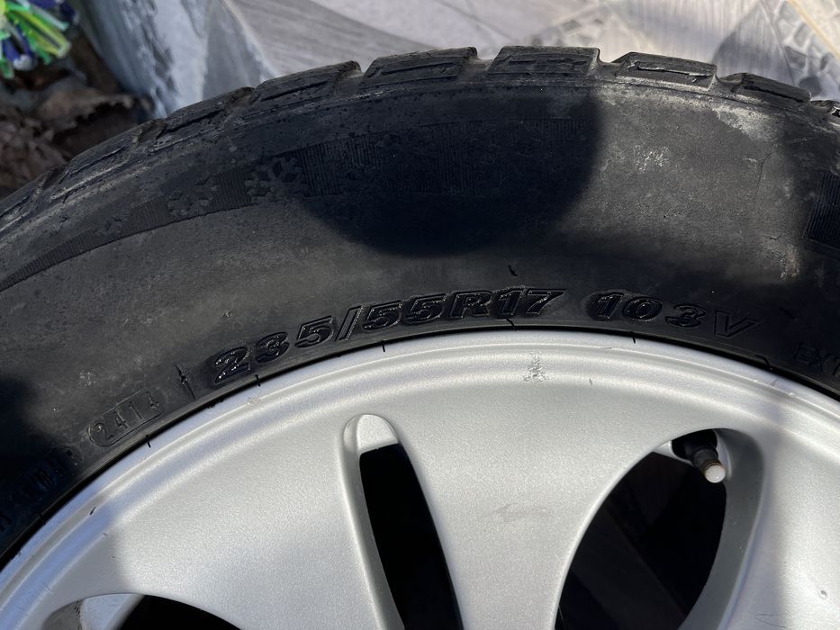 Roti complete R17 5x120 cu cauciucuri