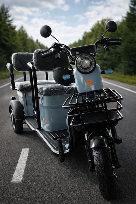 Электротрицикл электровелосипед