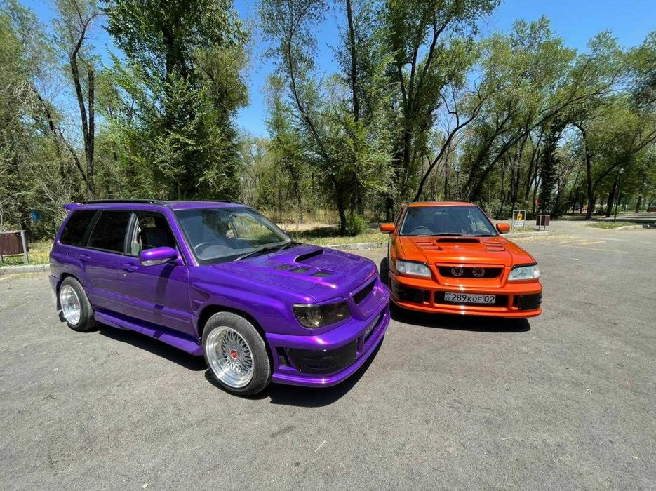 Крылья с жабрами Subaru Forester SF