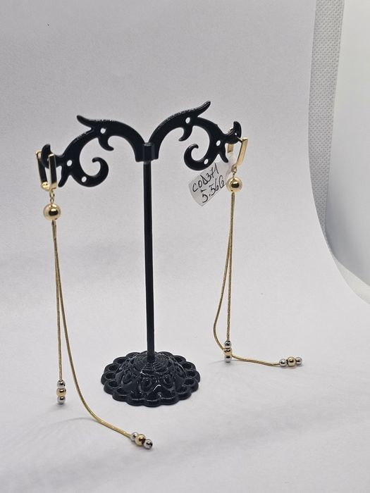 Vand cercei din aur 14 k 5.56 g cod 371