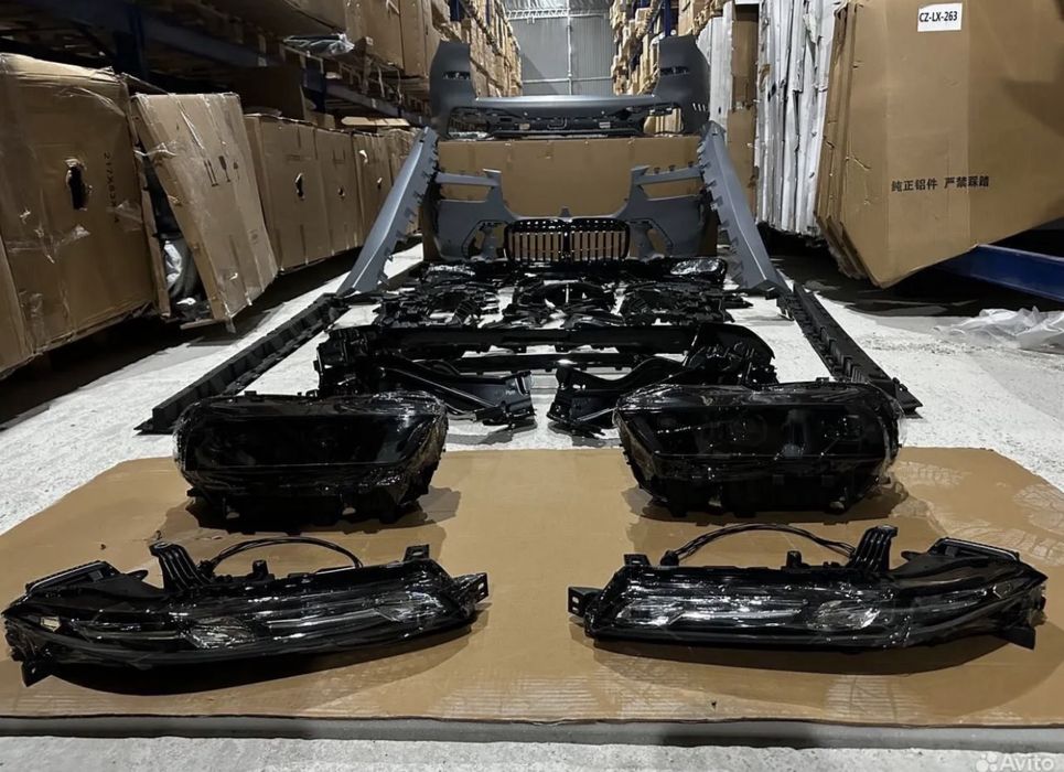 Обвес BMW X7 G07 переделка из до реста в рест