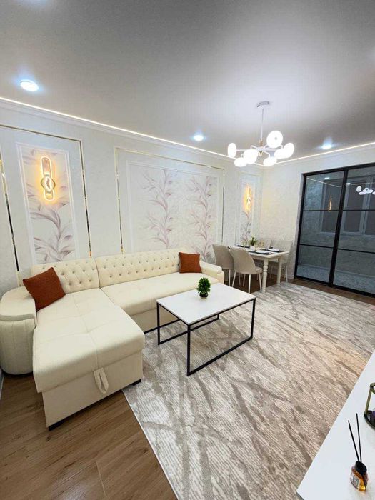 ; Чиланзар‼️4ком квартира 78м2 евро подключ 9й квартал метро М,Улугбек