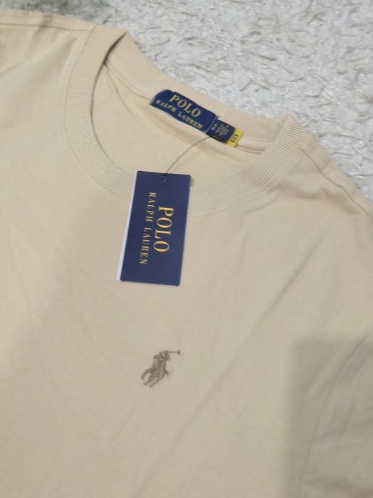 Tricou Polo Ralph Lauren Crem-Bej