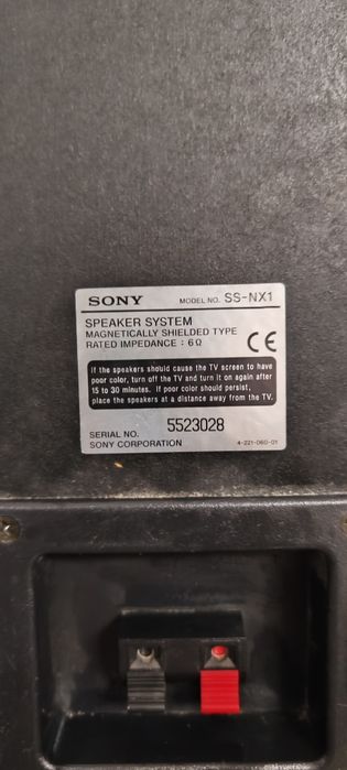 Boxe  Sony SS-NX 1