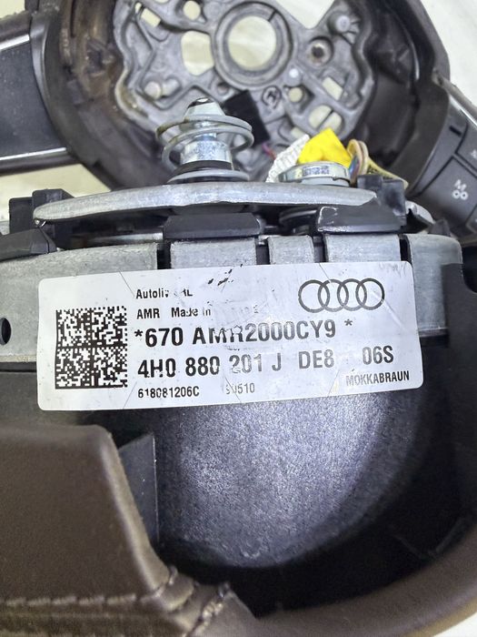 оригинален мултифункционален волан с airbag за Audi A8 D4 / A6 / A7.
